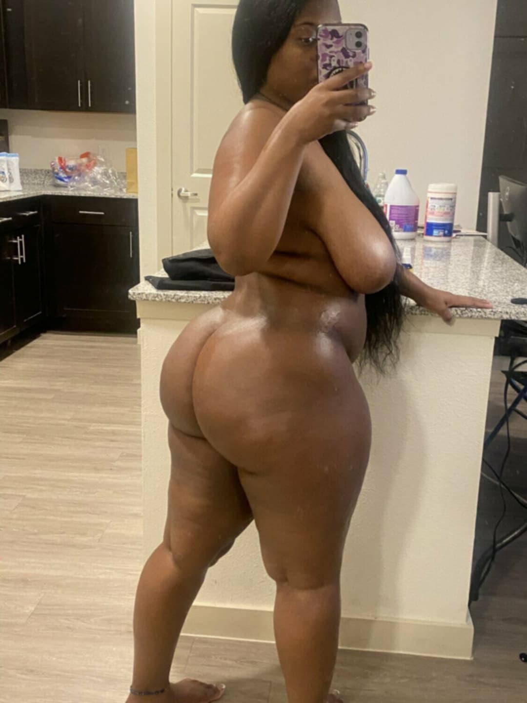 Mocha Skin Big Titty Ebony Slut