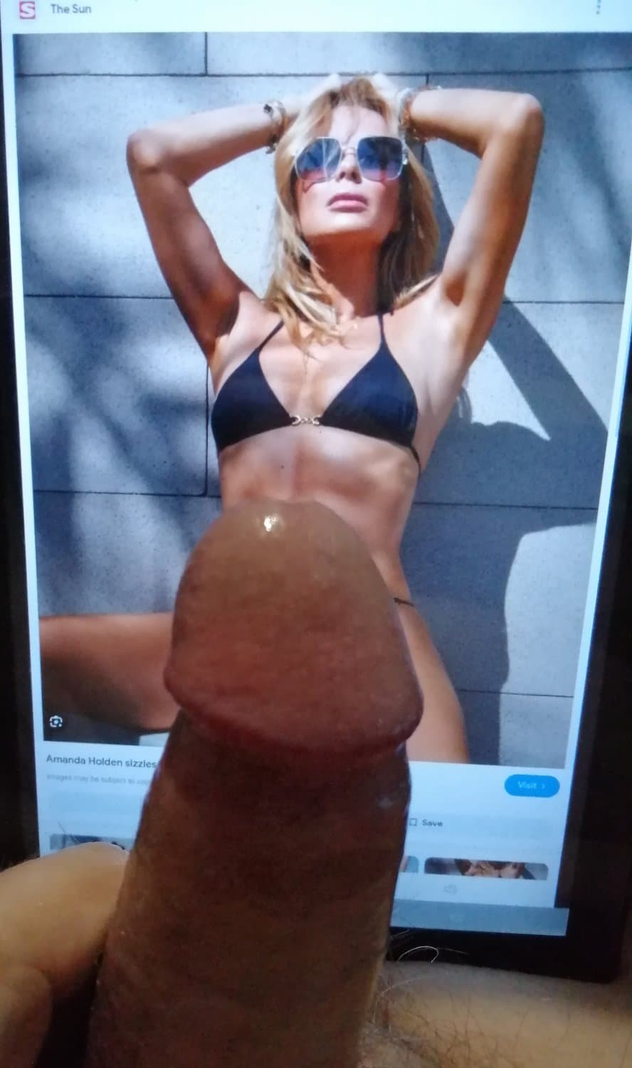 Amanda holden, dic picks 13, get hard to cum whore Amanda.