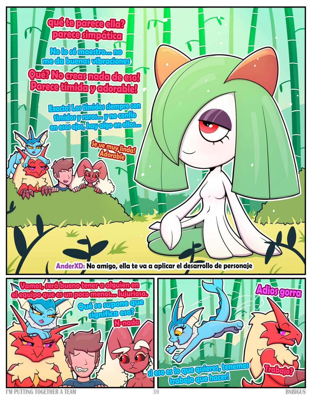 [BnBigus] Im Putting Together a Team (Pokemon)