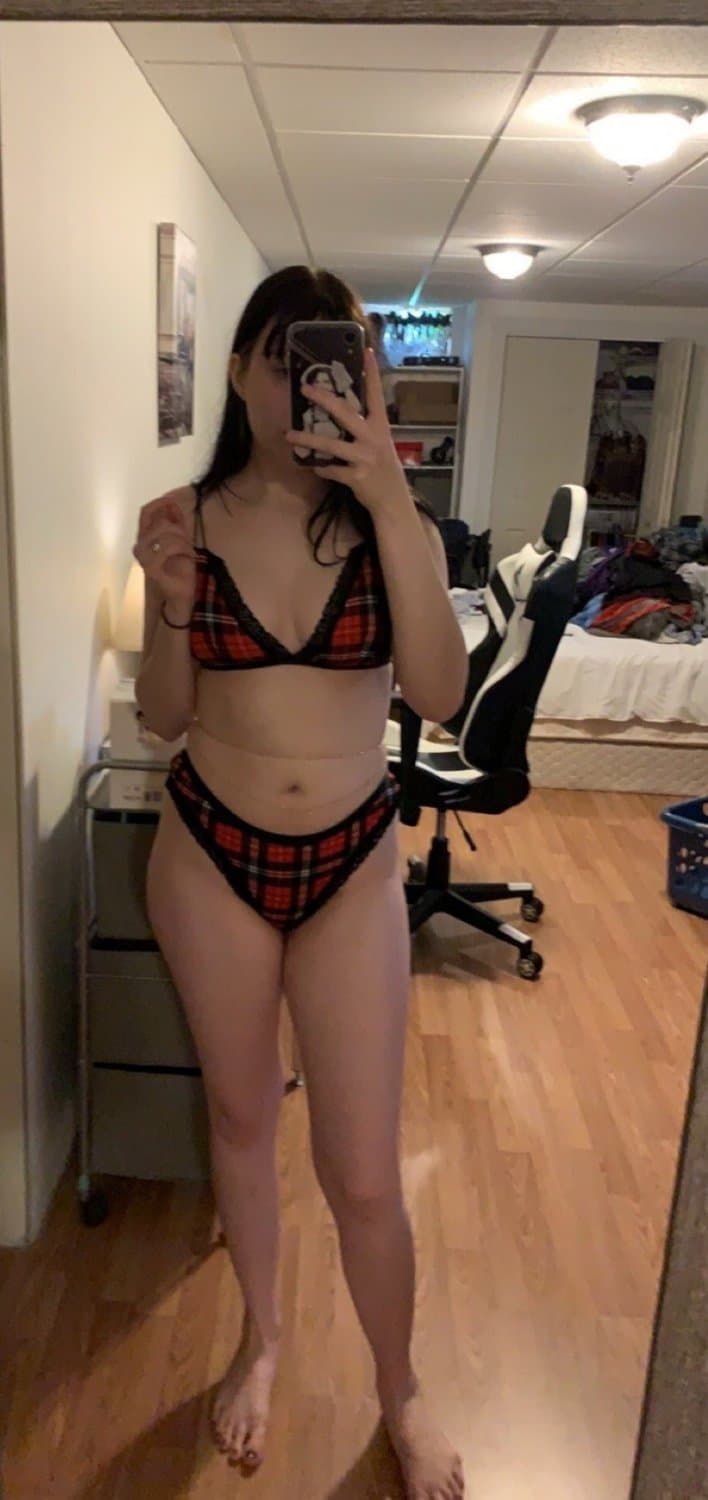 Cute brunette is a total Slut