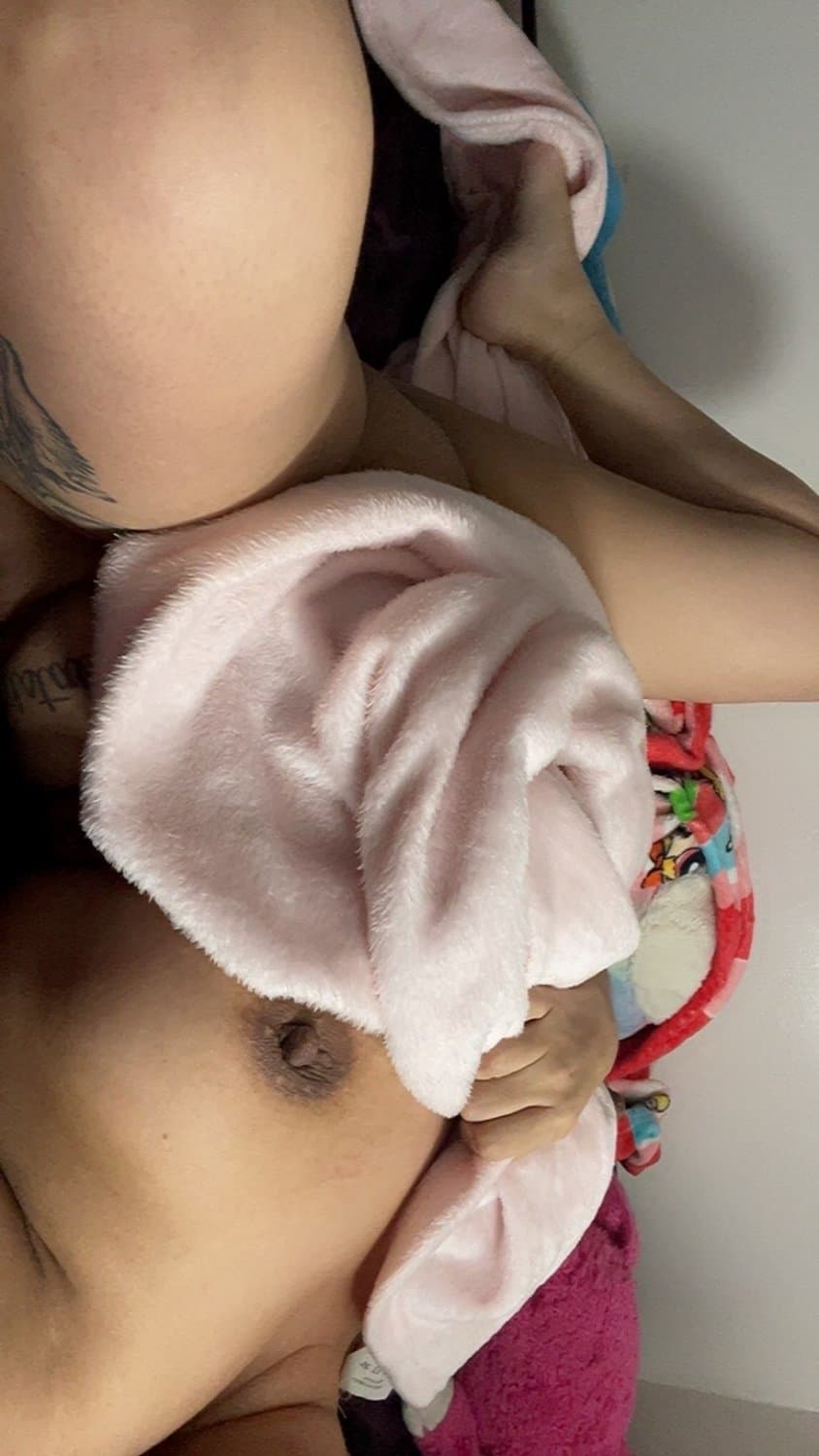 Hot little Latina loves showing her cute panties and bald pussy