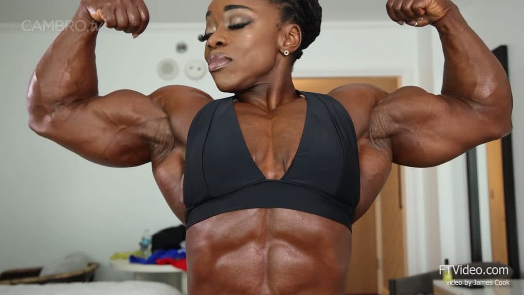 Mrs Givan, big roided muscles & pure sex