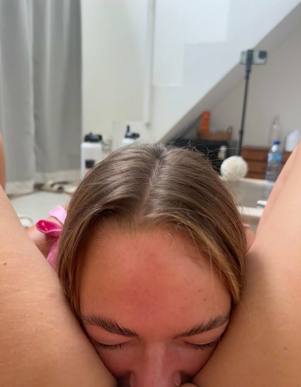 Click to view full size Big ass sluts fuck each other and get messy