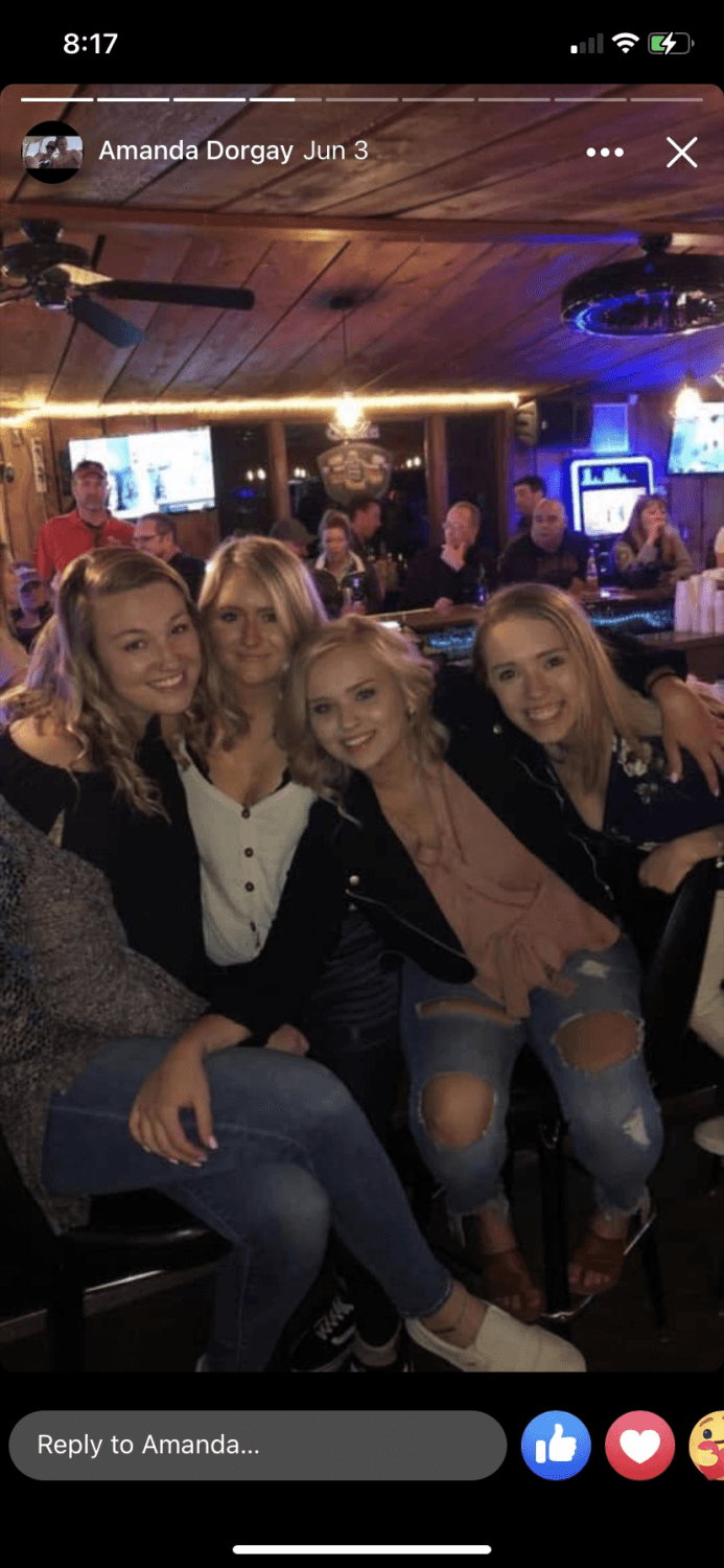 Jealous of my bud getting every one of our gfs. This blonde held her tits together watchin tits fuck