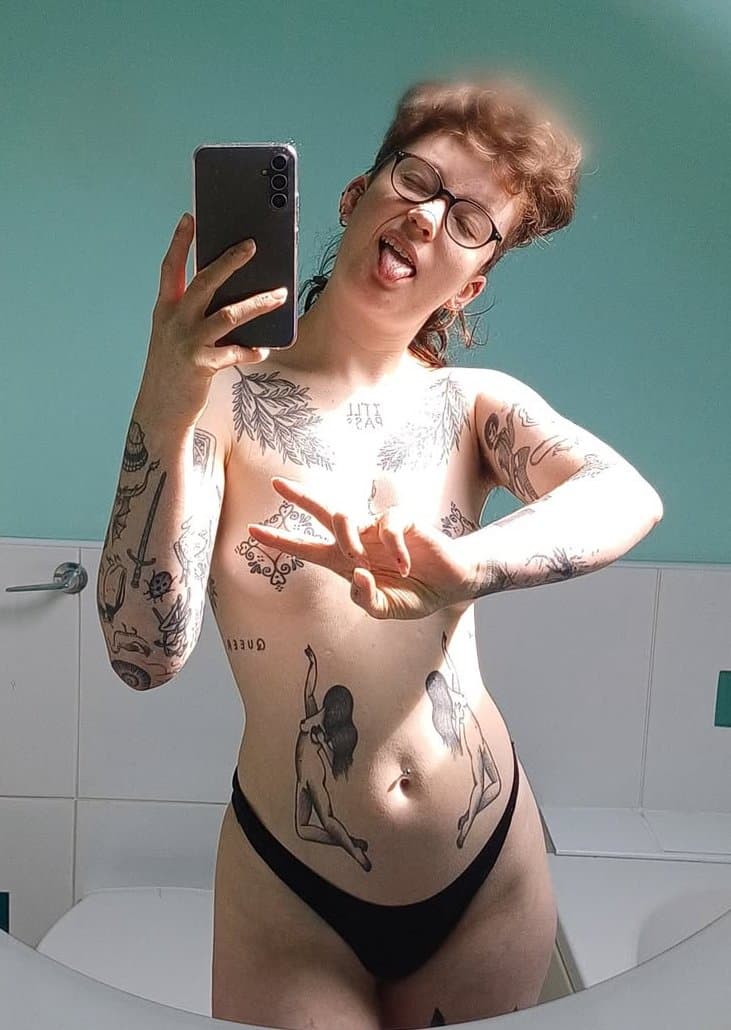 BBC Only nonbinary stripper