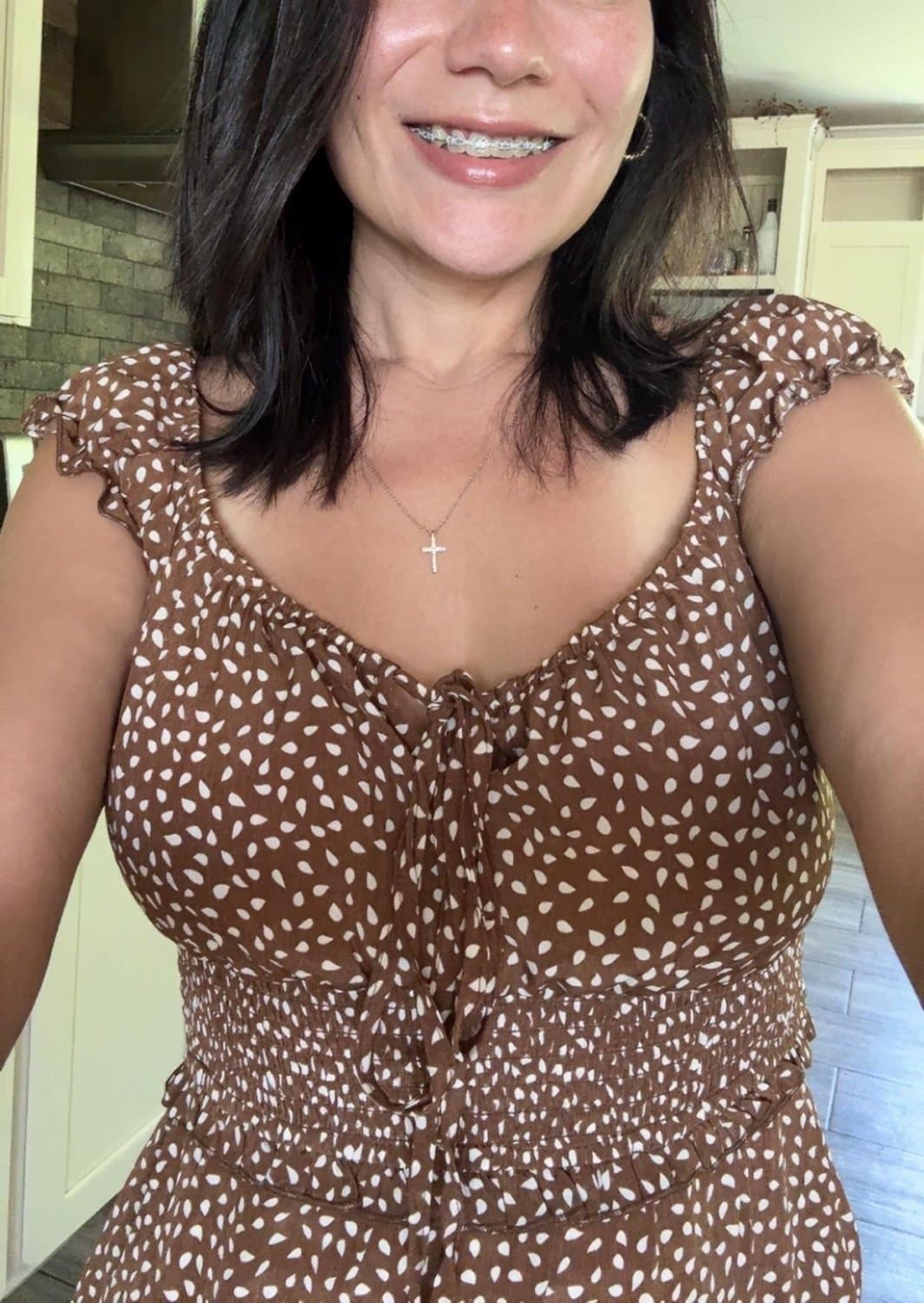 Church wife shows off body