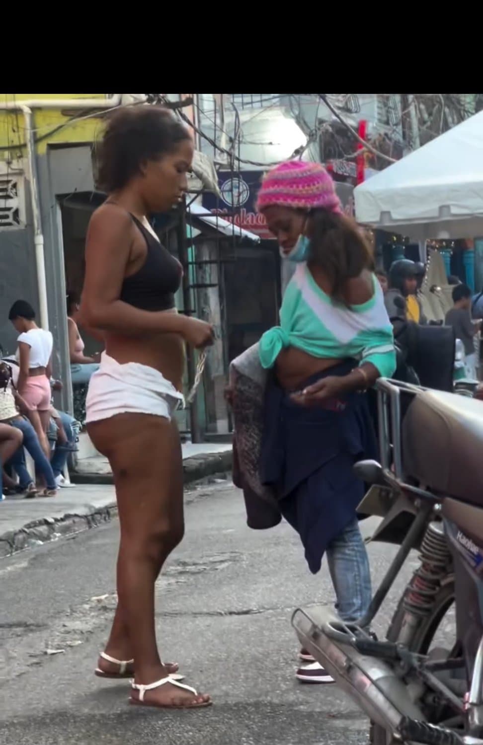 Dominican slut id impregnate ?