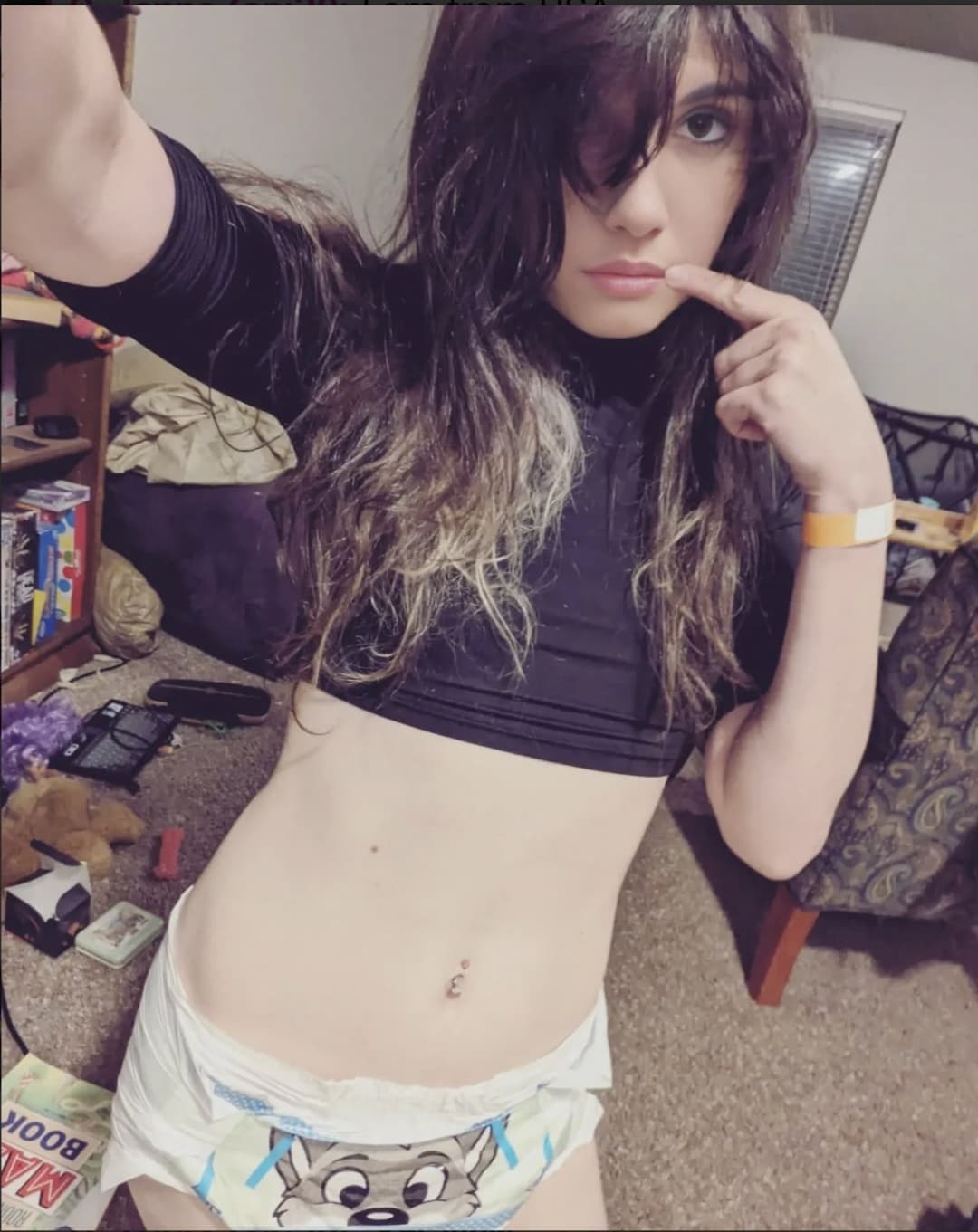 Jenna Zapi fetish slut loves diapers and deepthroating cocks