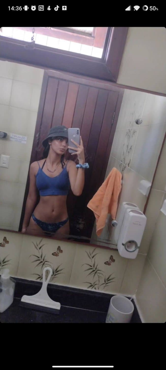 little latina bitch wants to be called names in the comments, thank her for more pics