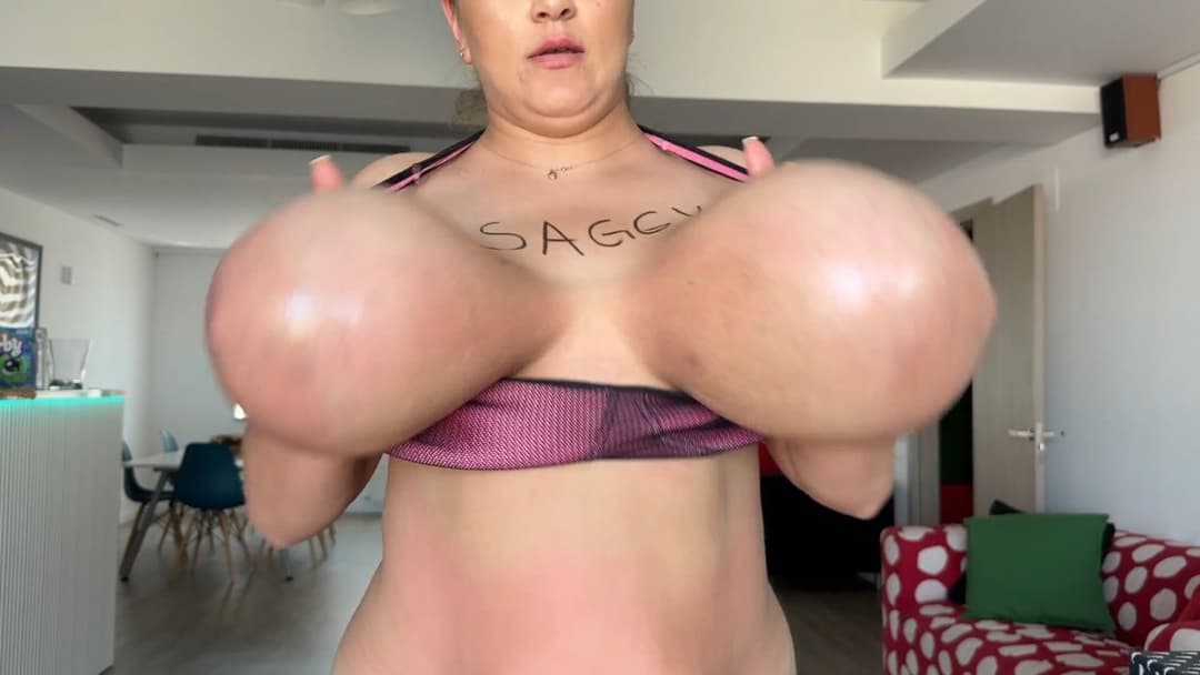 Brutal boob slamming and boob slaps to the face