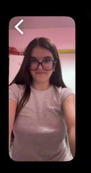 my girlfriend’s reaction when she sees my big cock