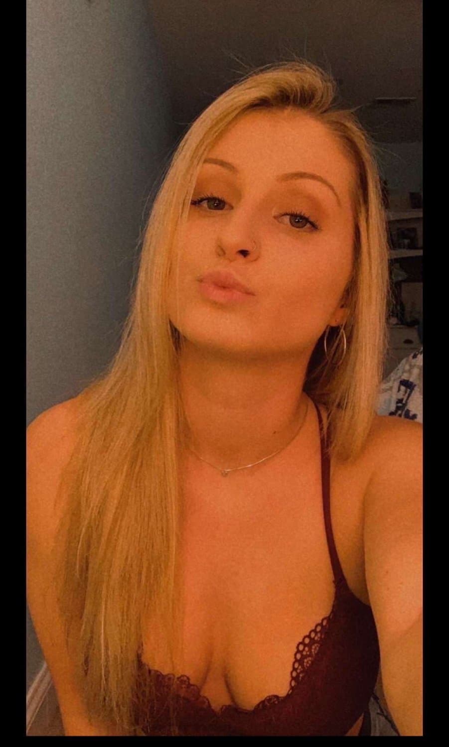 sexy petite blonde loves showing off her perfect curves and perky tits