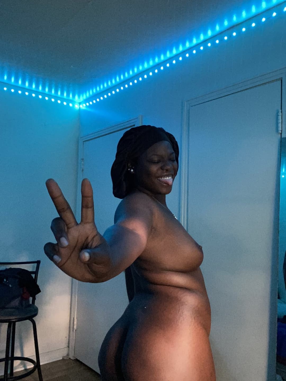 Young nasty black slut