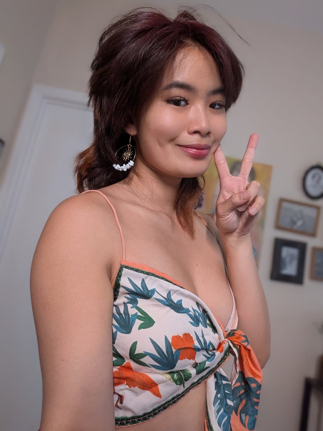 Tell me I’m cute, I’ll giggle. Tell me what you’d do to me, I’ll moan