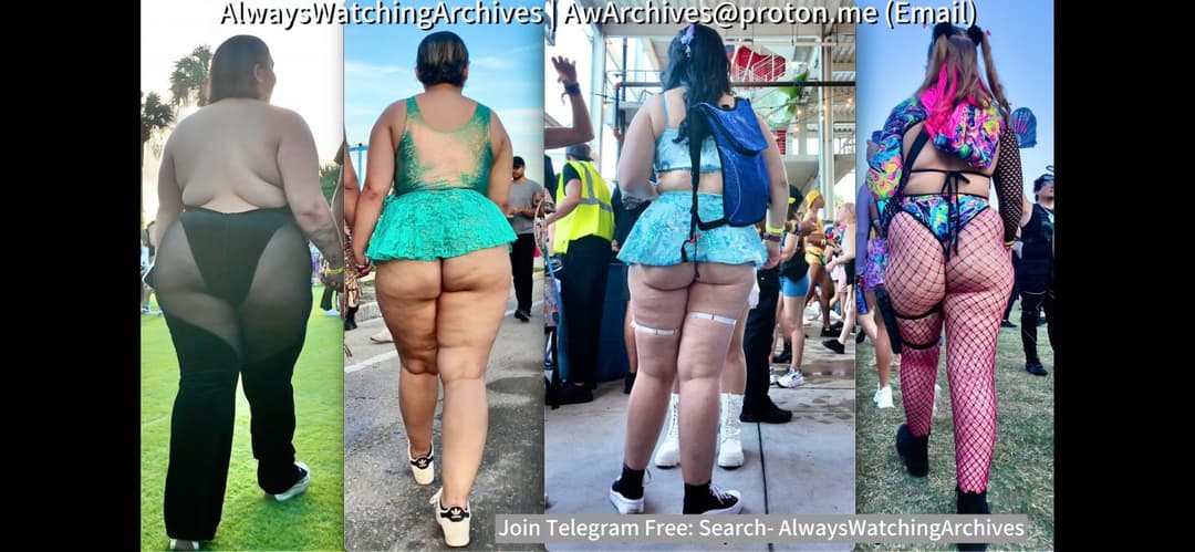 Candid Rave Sluts Pt. 1 : Join Free Tele to purchase vid$ Telegram: AlwaysWatchingArchives