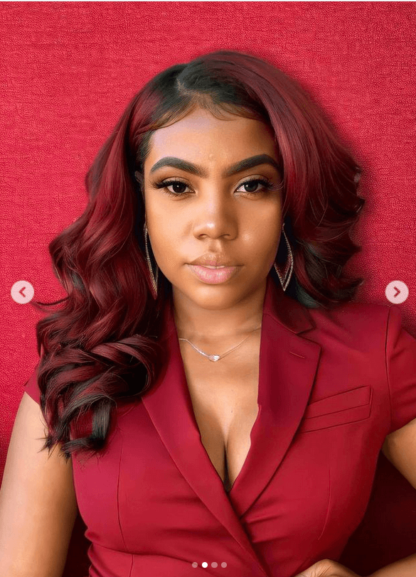 redhead lightskin ebony slut ratchet wanna be business woman insta model sexy in suits