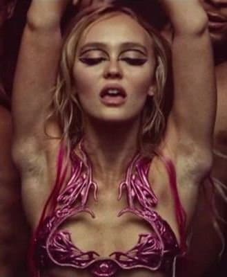 Lily-Rose Depp Such A Beautiful Slut!! How I love To Suck On Those Hard Nipples Of Hers ????