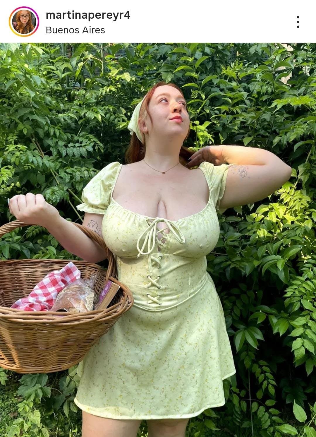 RedHead Goddess Curvy OnlyFans - Martina Pereyra Pelirroja Tetona Argentina