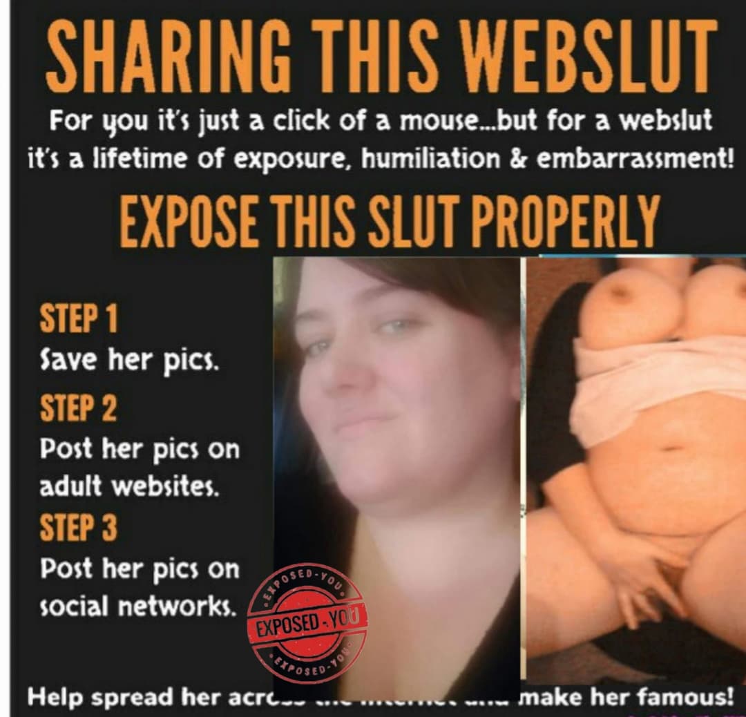 Uk fuckpig toni the fat webslut
