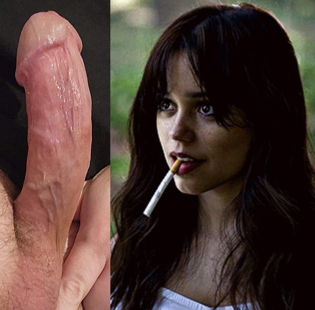 Jenna Ortega smoking babe cock A