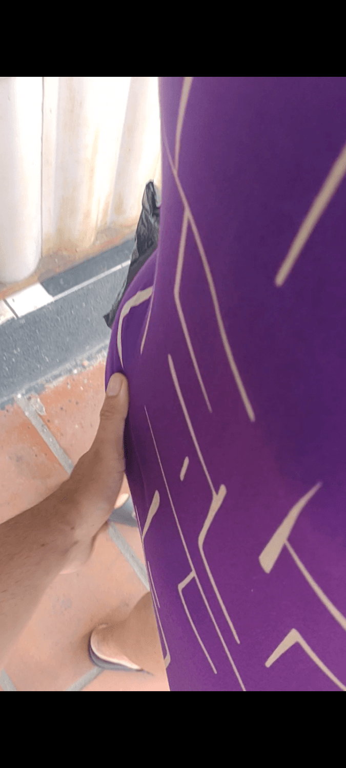 Encoxada, tapa no bundão