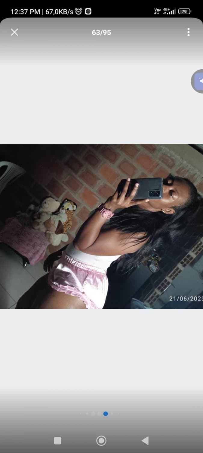 Jackeline Negrona Nalgota de la App  Nozy.video.livestream