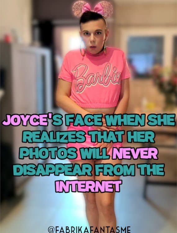 My sissy captions for Sissy Joyce