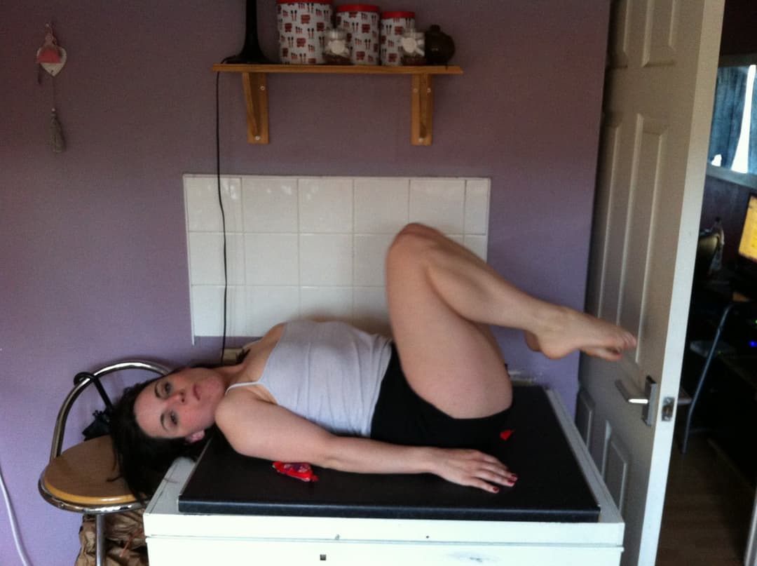 Welsh slut in the kitchen