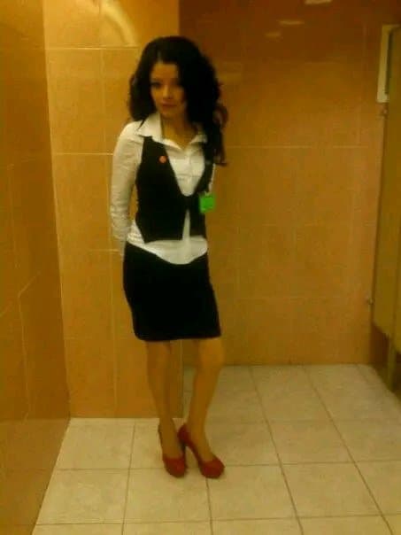 Vendedora mexicana sexi de Elektra