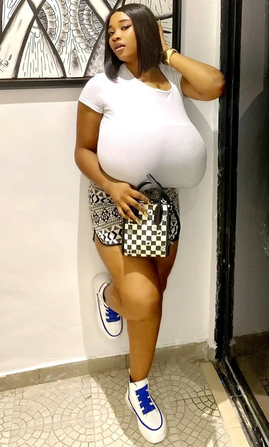 Huge Tits African - Sexy Bugatti (Leaked)