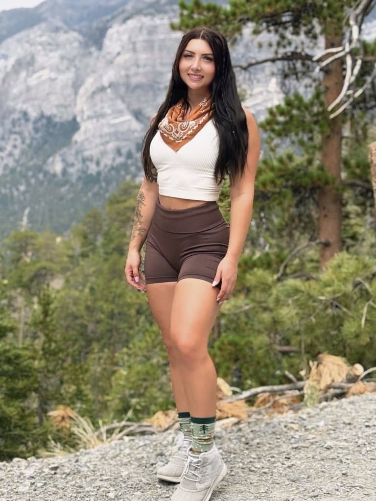 Hiking with me is always an adventure