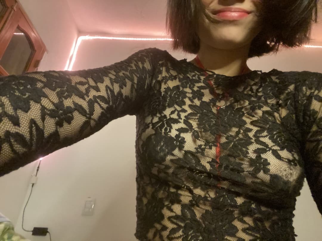 Sheer clothing makes me feel so sexy