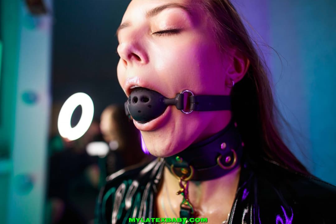 PVC Slave with gagball