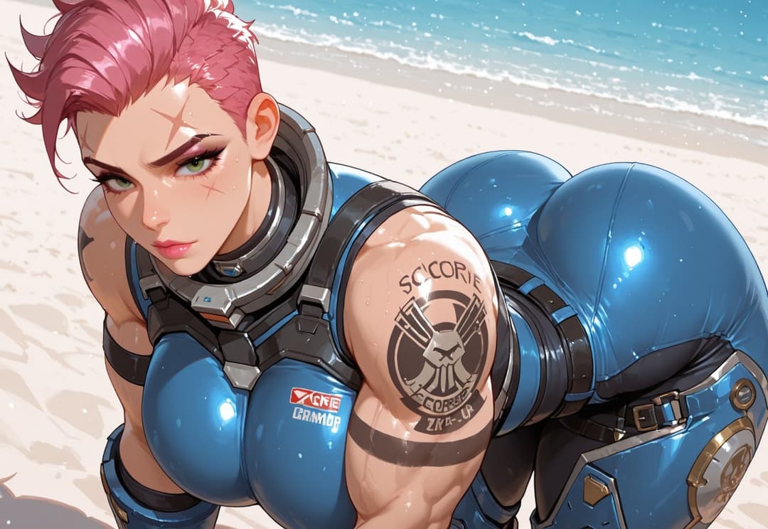 [Overwatch] I want to fuck Zarya ?