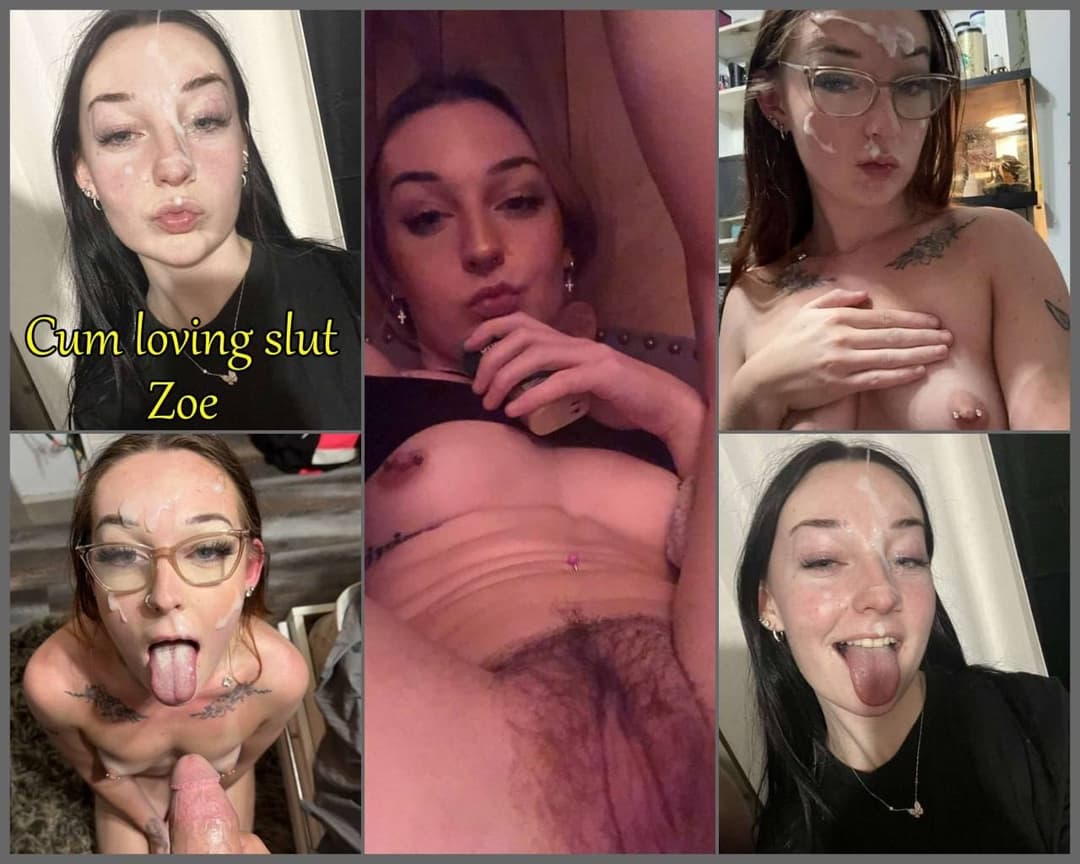 Look at this dumb clown fuck toy bitch is so dumb and stretched out she begs for cock