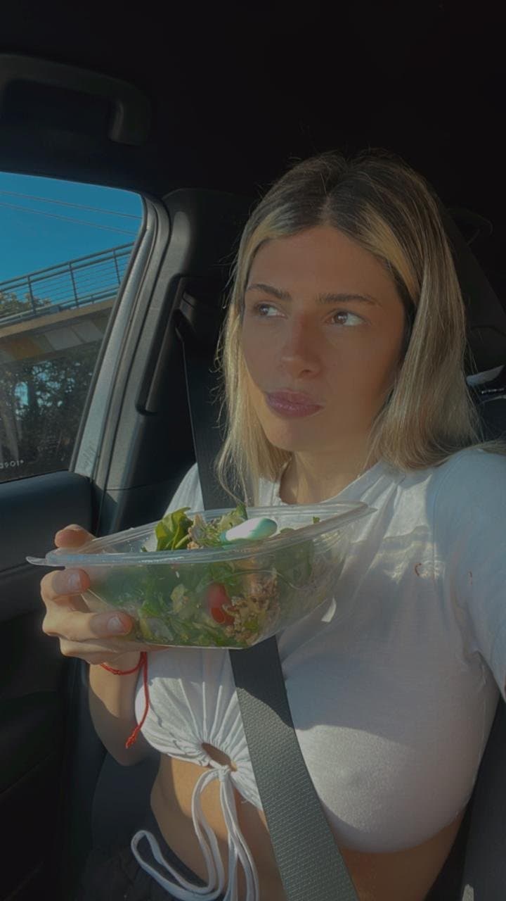 You hungry? Or just hungry for me?