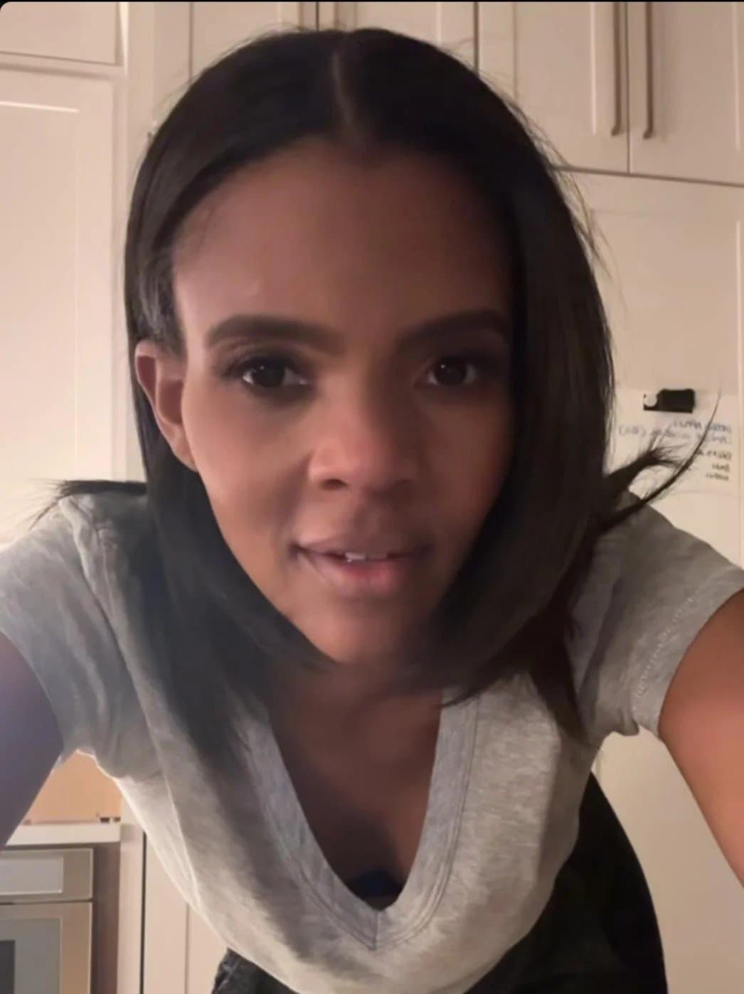 Sexy petite black honey Candace Owens is a hot shorty. Word on the street is she prefers white cock