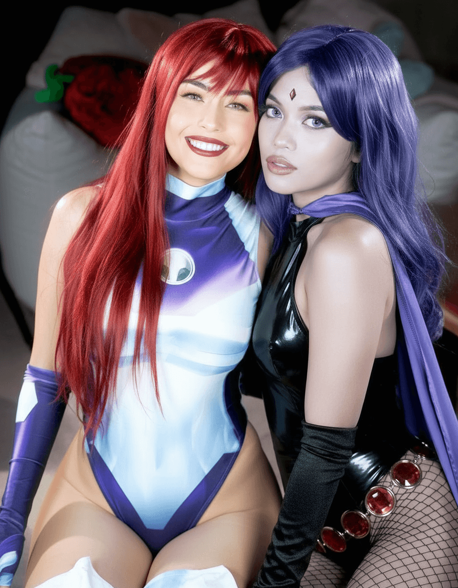ai asian cosplayers worship your dick raven/starfire(DM ME FOR REQUESTS)