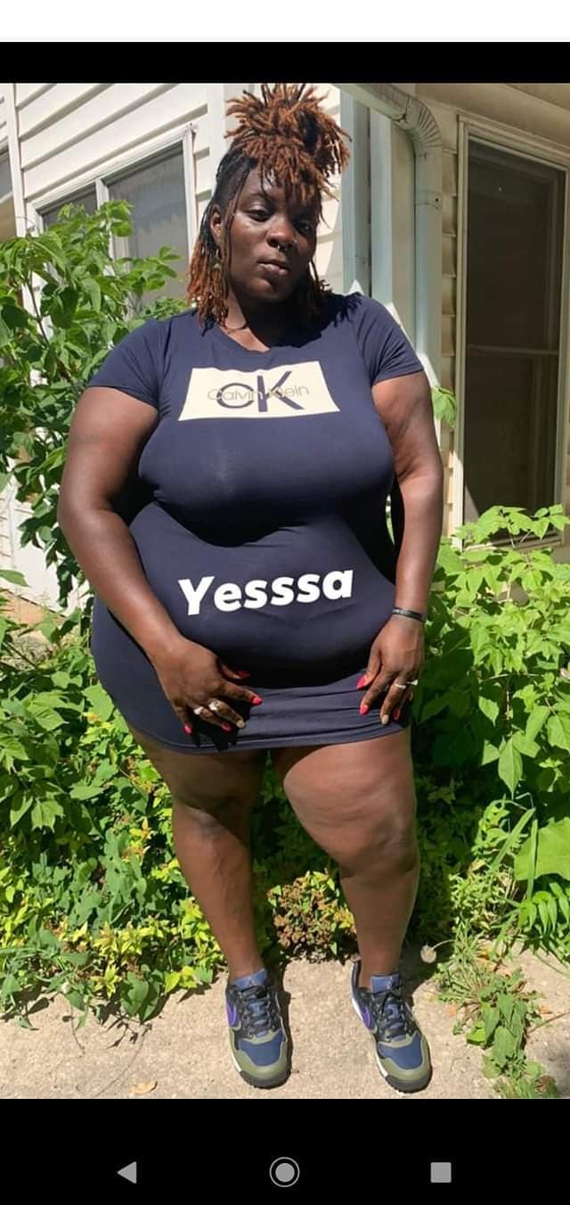 Dark Chocolate SSBBW Ebony Cougar I Would Not Pull Out 15
