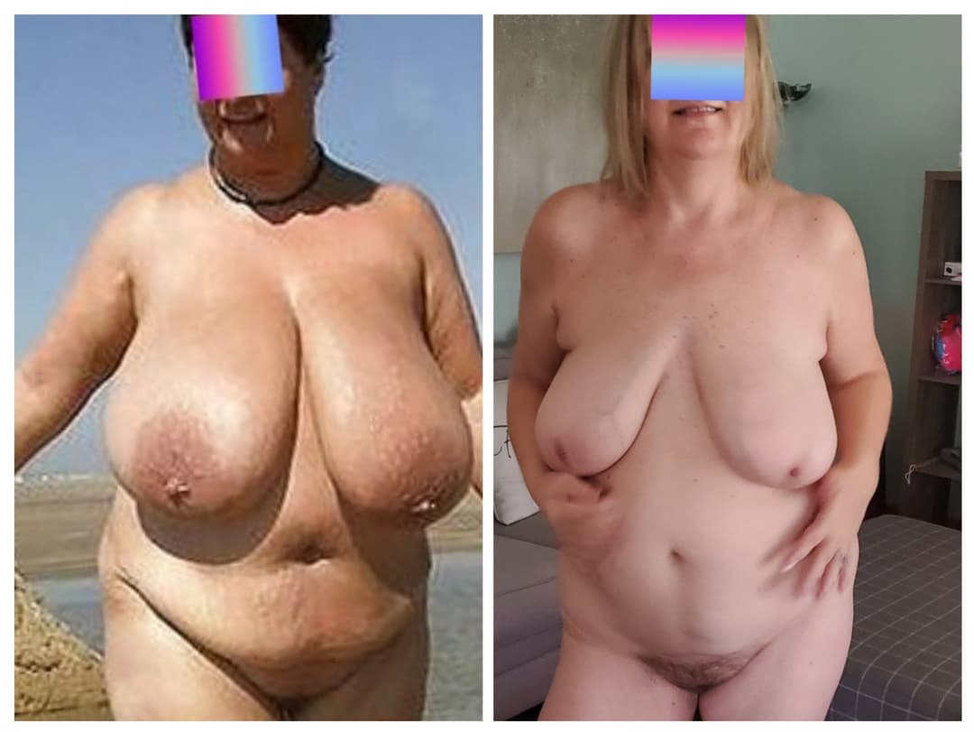 COLLAGE Side by Side TOTAL BOOB DOMINATION Best of...