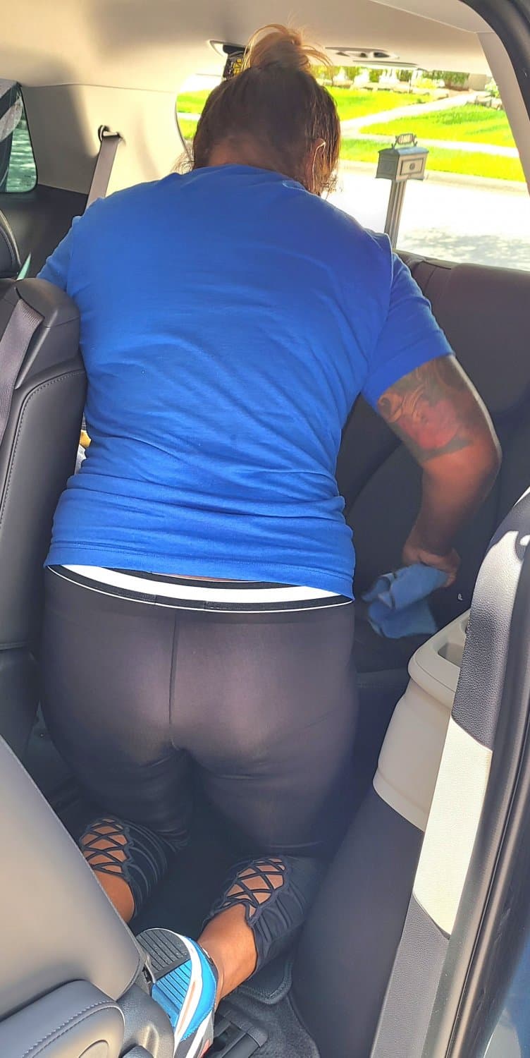 Indian fuckmeat loves when strangers slap her ass and walk away always showing panty in see tru.