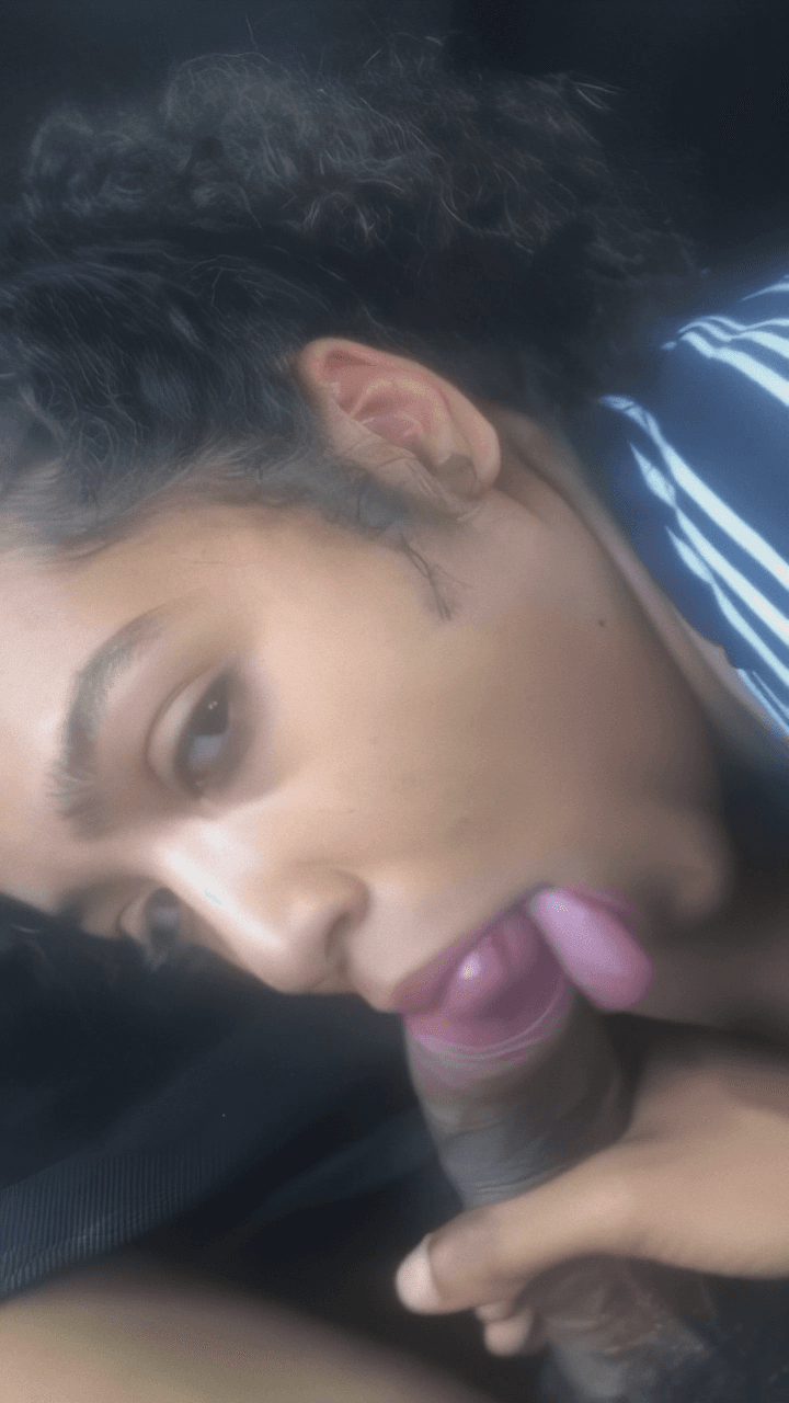 MIXED INDIGENOUS GF SUCKING MY BLACK COCK BUT REALLY WANTED TO EAT MY ASS