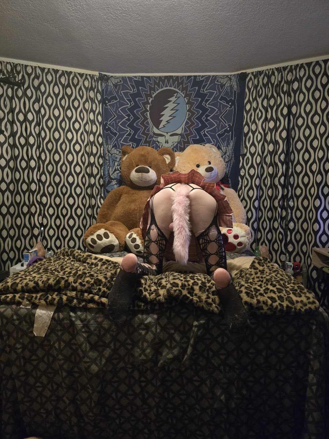 Daddys Toy loves her Teddy