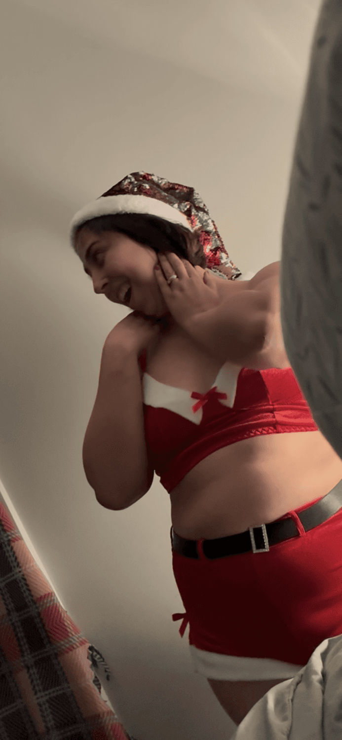 slut wife wants many cocks for Christmas