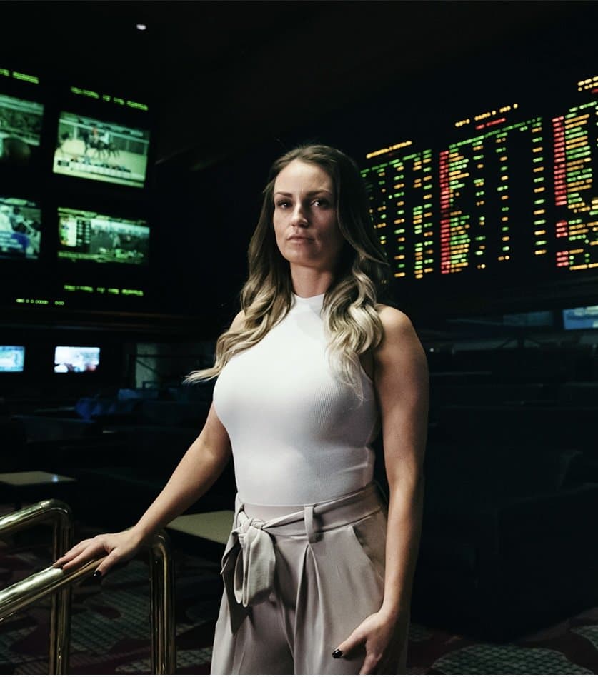 Barstool bimbo & former ESPN hottie proudly gets wet, wild, & topless at spring break