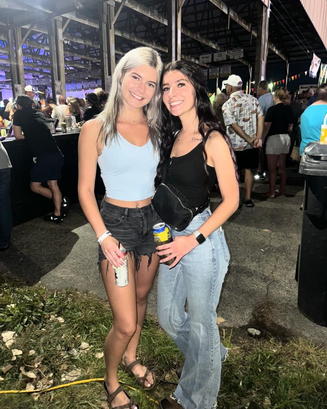 Blonde whore I brought on vacay  let some random guy with a 6pack pull her hair and bend her over