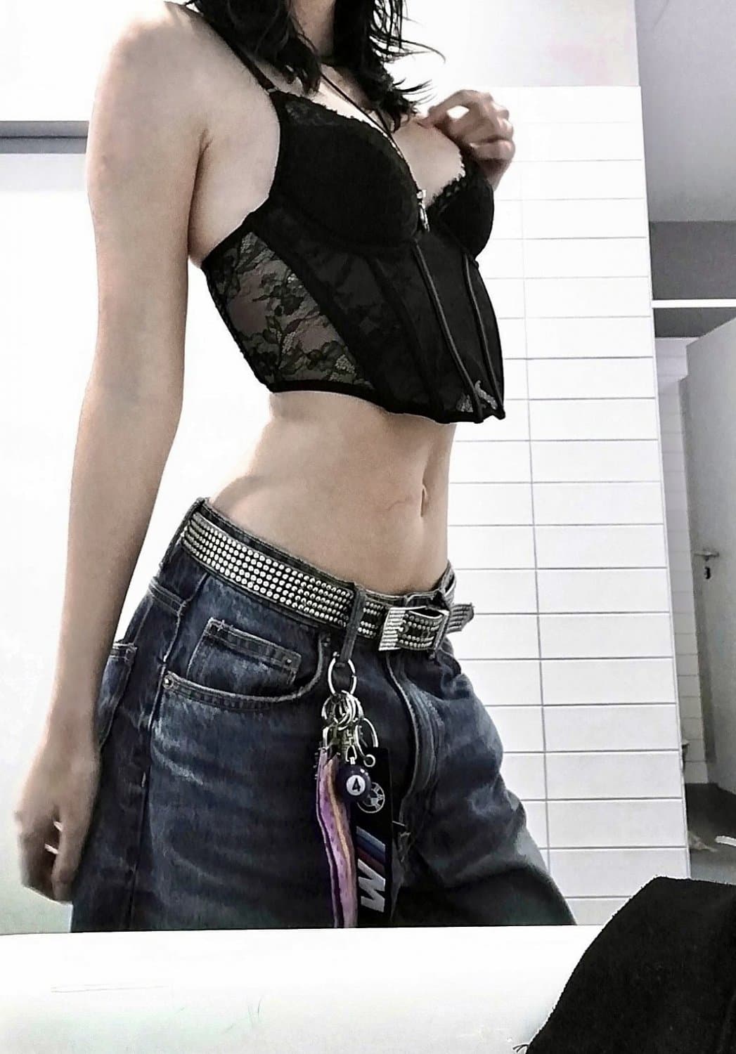 Emo Goth Twitter Girl