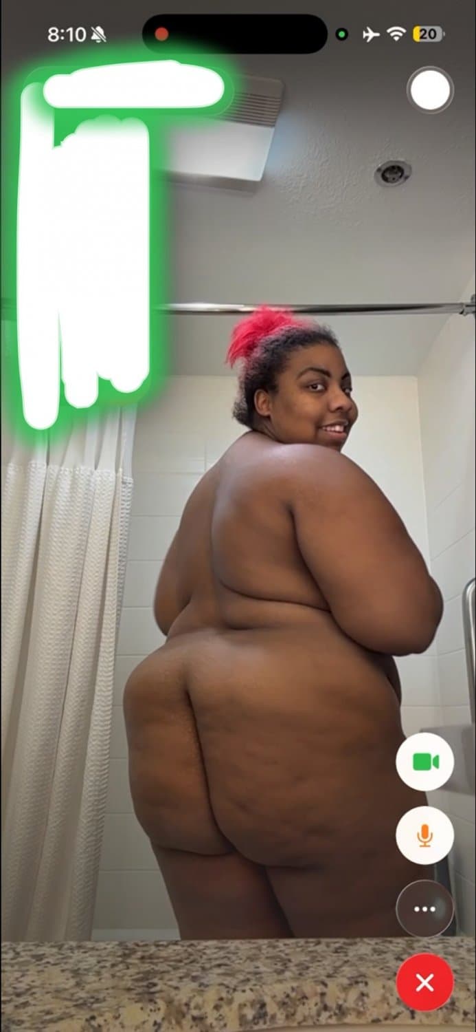 Fat Ugly BBW from Texas twerkin naked on FaceTime