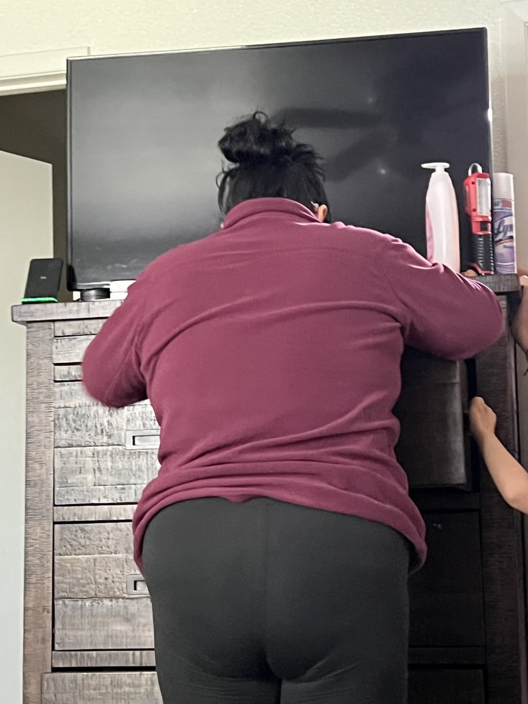 Love starring at my Latina sister ass