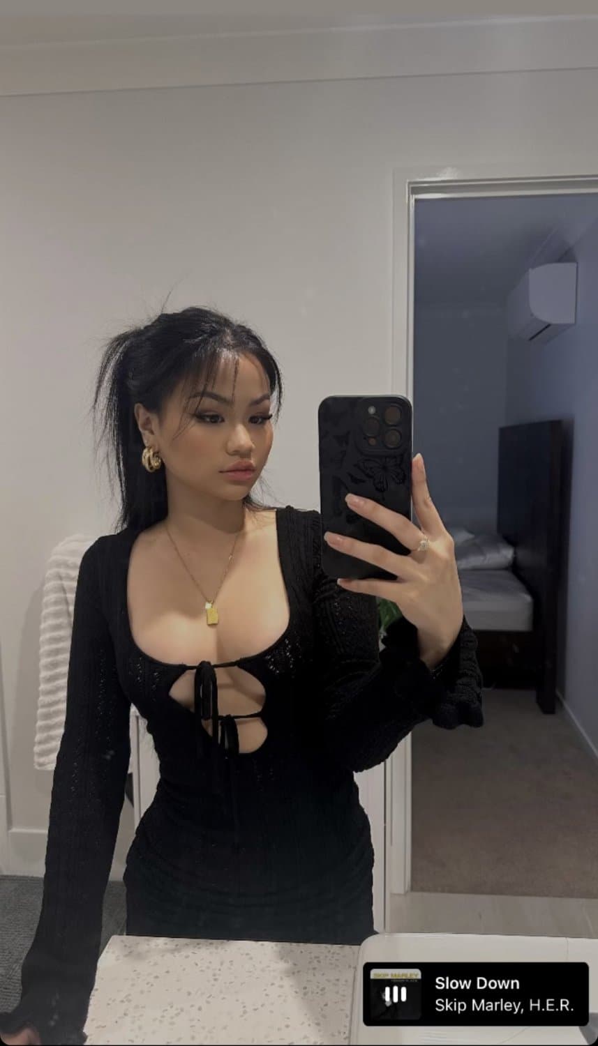 Asian Slut Fucks 2 Guys & Sucks BBC